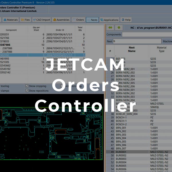 JETCAM Orders Controller